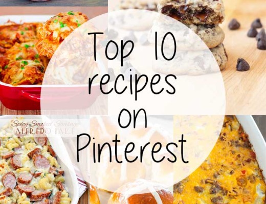 Top 10 Recipes on Pinterest