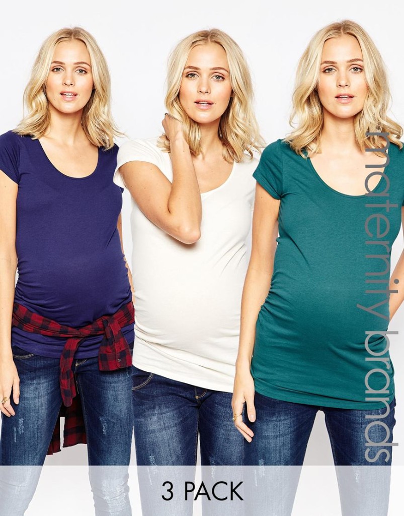 New Look Maternity T-Shirt 3 Pack - $29.00