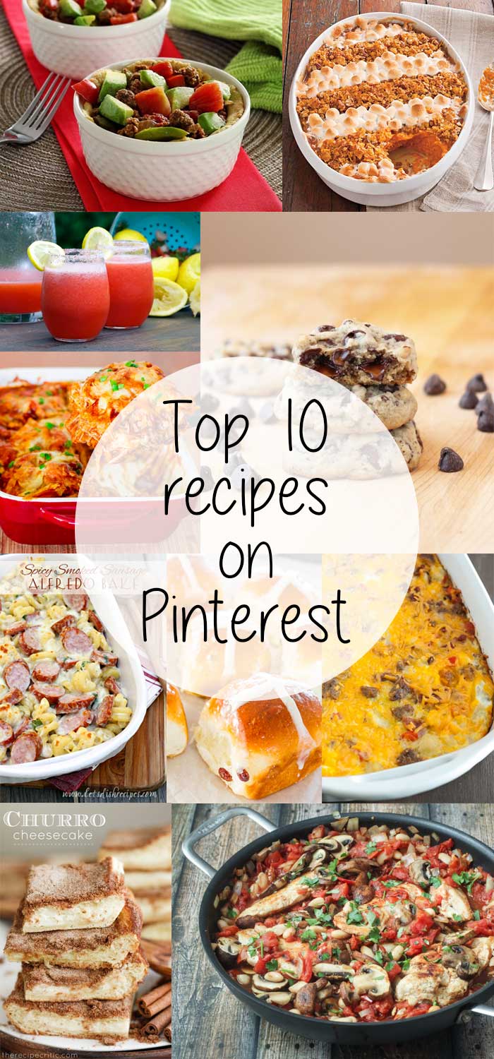 Top 10 Recipes on Pinterest